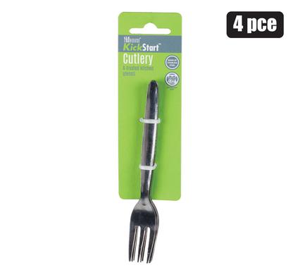 CUTLERY CAKE FORKS 4PC ELOFF KICKSTART