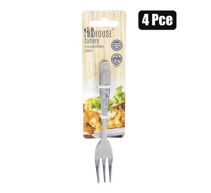 CUTLERY CAKE FORKS 4PCE ROSE HILLHOUSE
