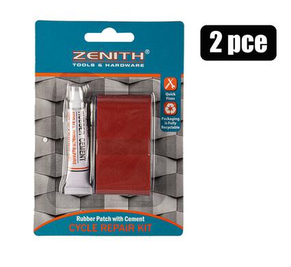 CYCLE REPAIR-KIT 2PCE ZENITH-CARD
