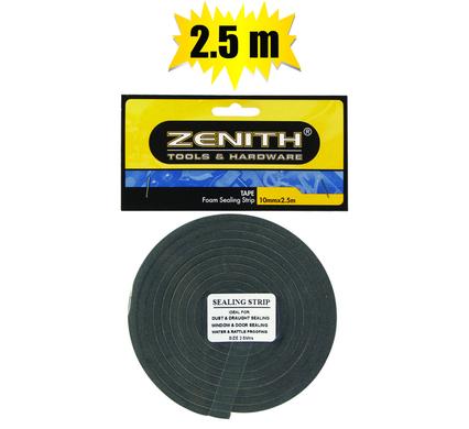 TAPE FOAM SEALING-STRIP 10mmx2.5m ZENITH