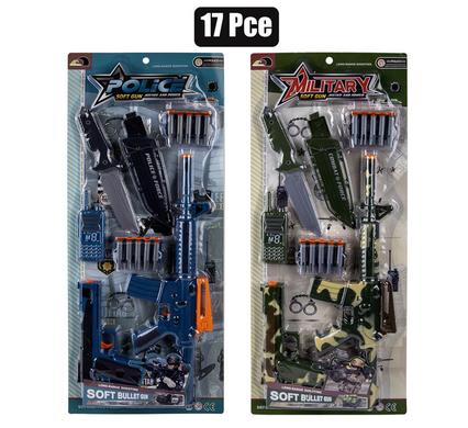 GUN RIFLE SET 17PC