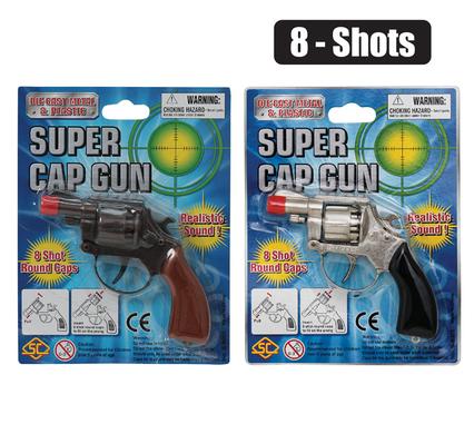 GUN HAND CAP 8 SHOT MDC SET