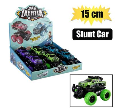 VEHICLE JEEP MONSTER STUNT 15cm