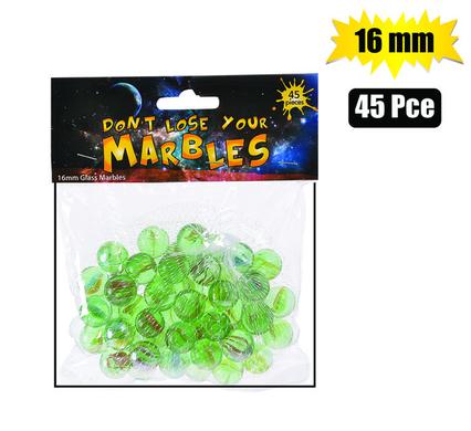 BOYS PLAYSET GAME MARBLES 16mm 45PC