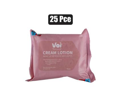 VOI FACIAL-WIPES VISCOSE 25PCE