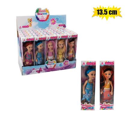 DOLL MINI SPARKLE 5 ASSTD 13.5cm