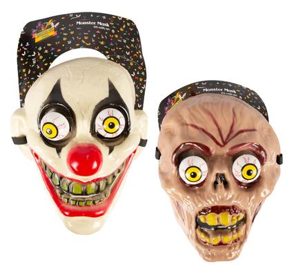 DRESS UP MASK MONSTERS ASSTD