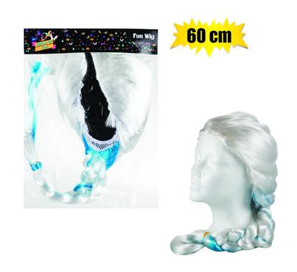 DRESS UP WIG ICE PRINCESS 60cm