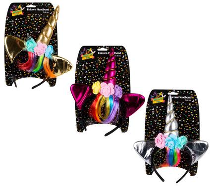 DRESS UP HEADBAND UNICORN
