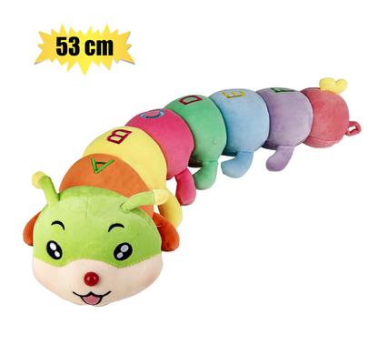 PLUSH CATERPILLAR 53cm