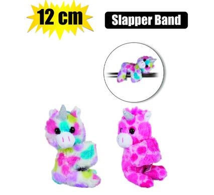 PLUSH ANIMALS SLAPPER BAND 12cm