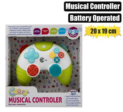 BABY TOY EDU MUSICAL CONTROLLER, 20x19cm