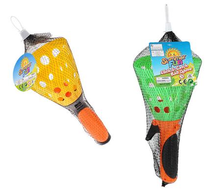 CATCHBALL PL W/2 BALLS 13x25cm