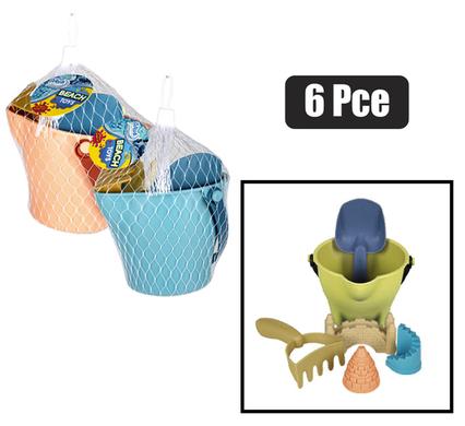 BUCKET SET WHEATSTRAW 6PCE