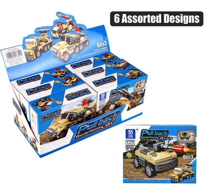 BUILDING BLOCKS S/FORCE PULLBACK FUNC