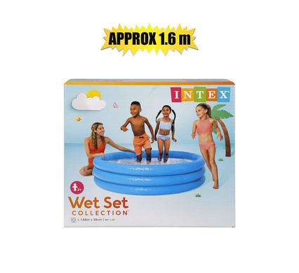 INTEX POOL CRYSTAL-BLUE 168x38cm