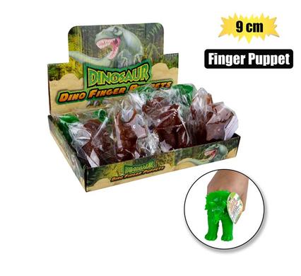 ANIMALS DINOSAUR FINGER PUPPET 9cm