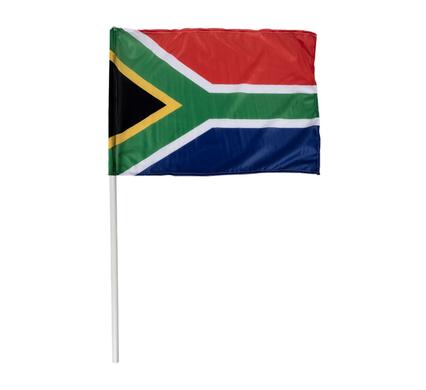 FLAG SOUTH AFRICA 90x60cm WITH DOWEL