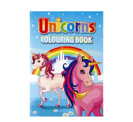 BOOK COLOURING UNICORNS 3