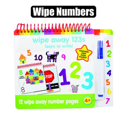 BOOK EDU DRY WIPE NUMBERS