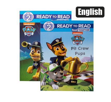 BOOK READER PAW PATROL RTR LEVEL 2 ASSTD