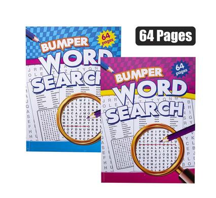 BOOK PUZZLE WORDSEARCH 64P ASSTD