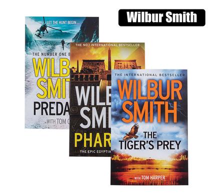 BOOK NOVEL A-FORMAT WILBUR SMITH ASSTD