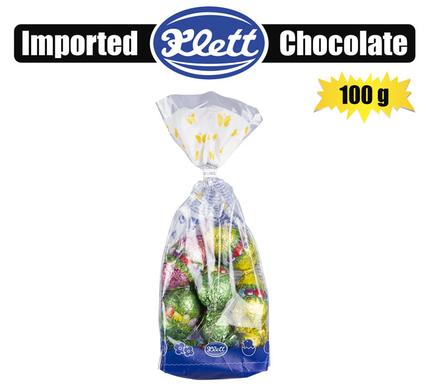 SWEET CHOC KL EASTER EGGS FOIL BAG 100g